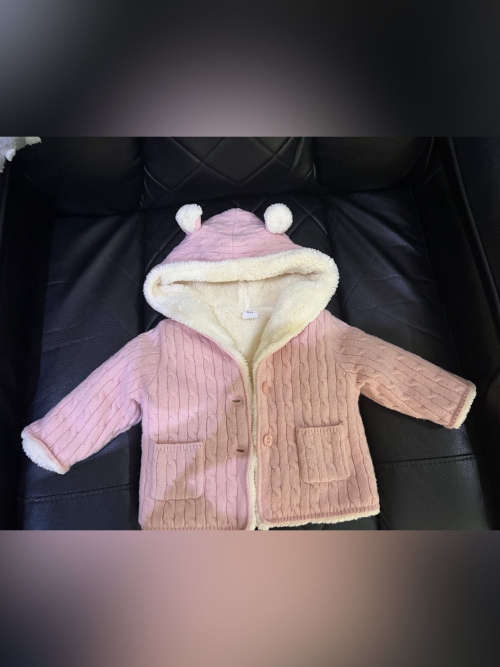 GAP Sherpa-Lined Baby Jacket sweater